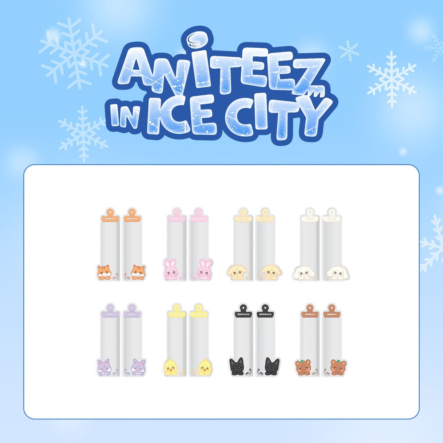ATEEZ X ANITEEZ 'ANITEEZ IN ICE CITY' - MONITOR MEMO BOARD