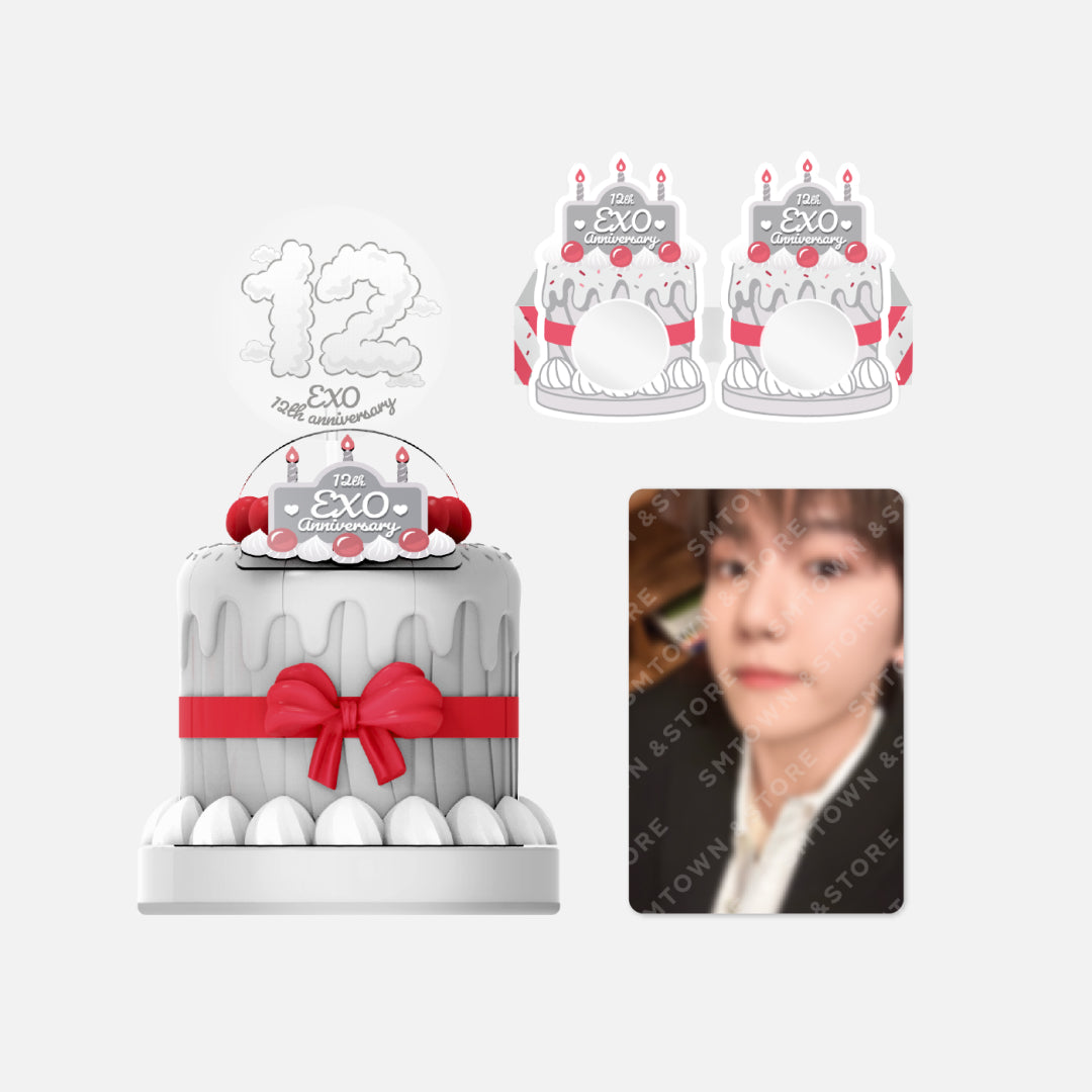 EXO - 12TH ANNIVERSARY MERCH - PARTY CAKE SET