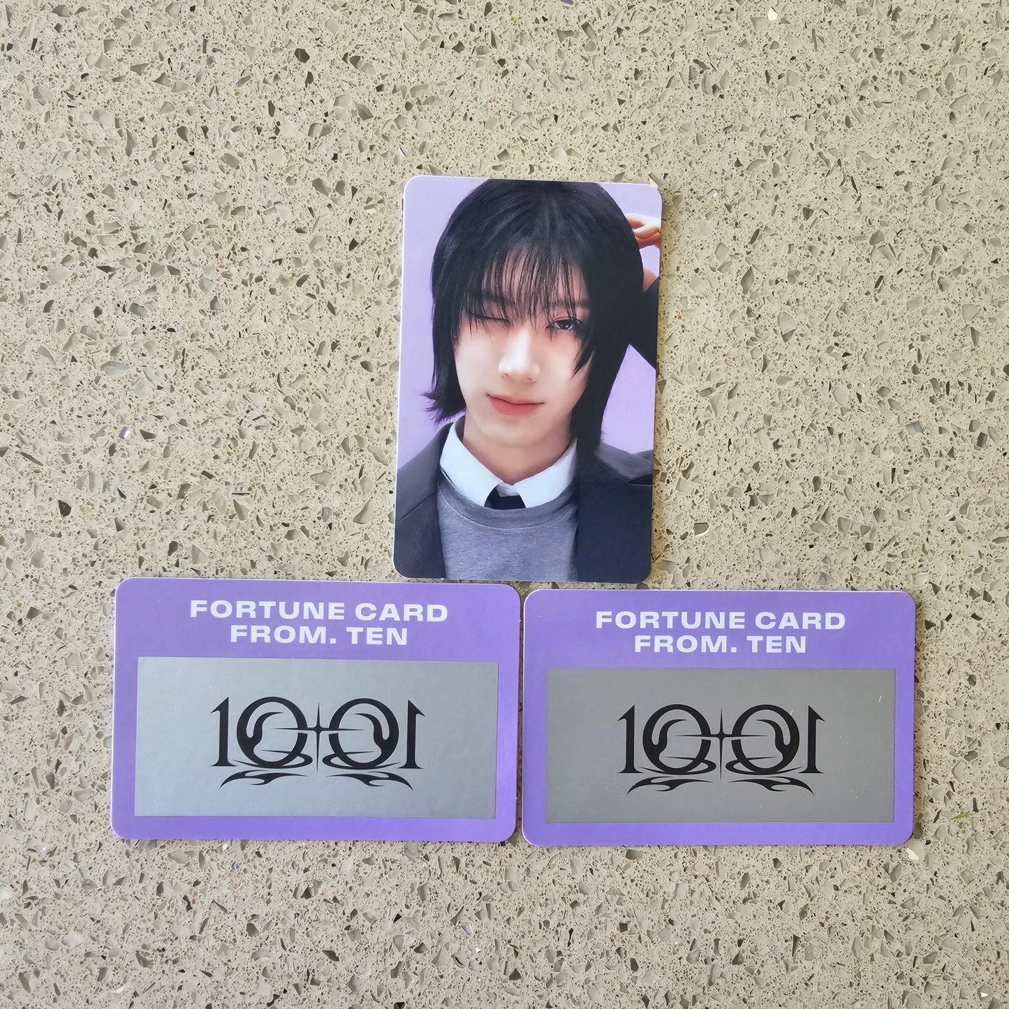 TEN - FIRST FAN-CON MERCH - FORTUNE SCRATCH CARD SET (VER 1.)