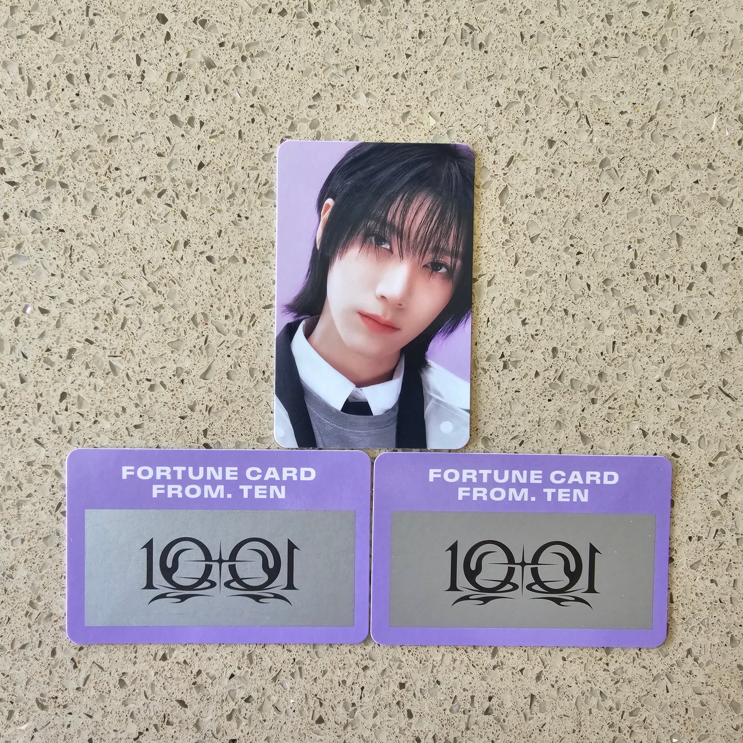 TEN - FIRST FAN-CON MERCH - FORTUNE SCRATCH CARD SET (VER 2.)