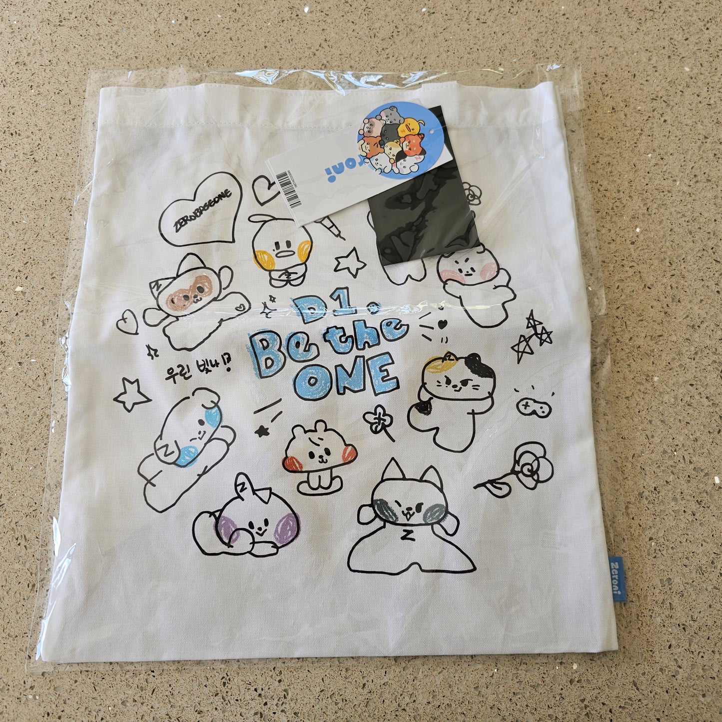 ZEROBASEONE OFFLINE POP-UP STORE MERCH - ECO BAG