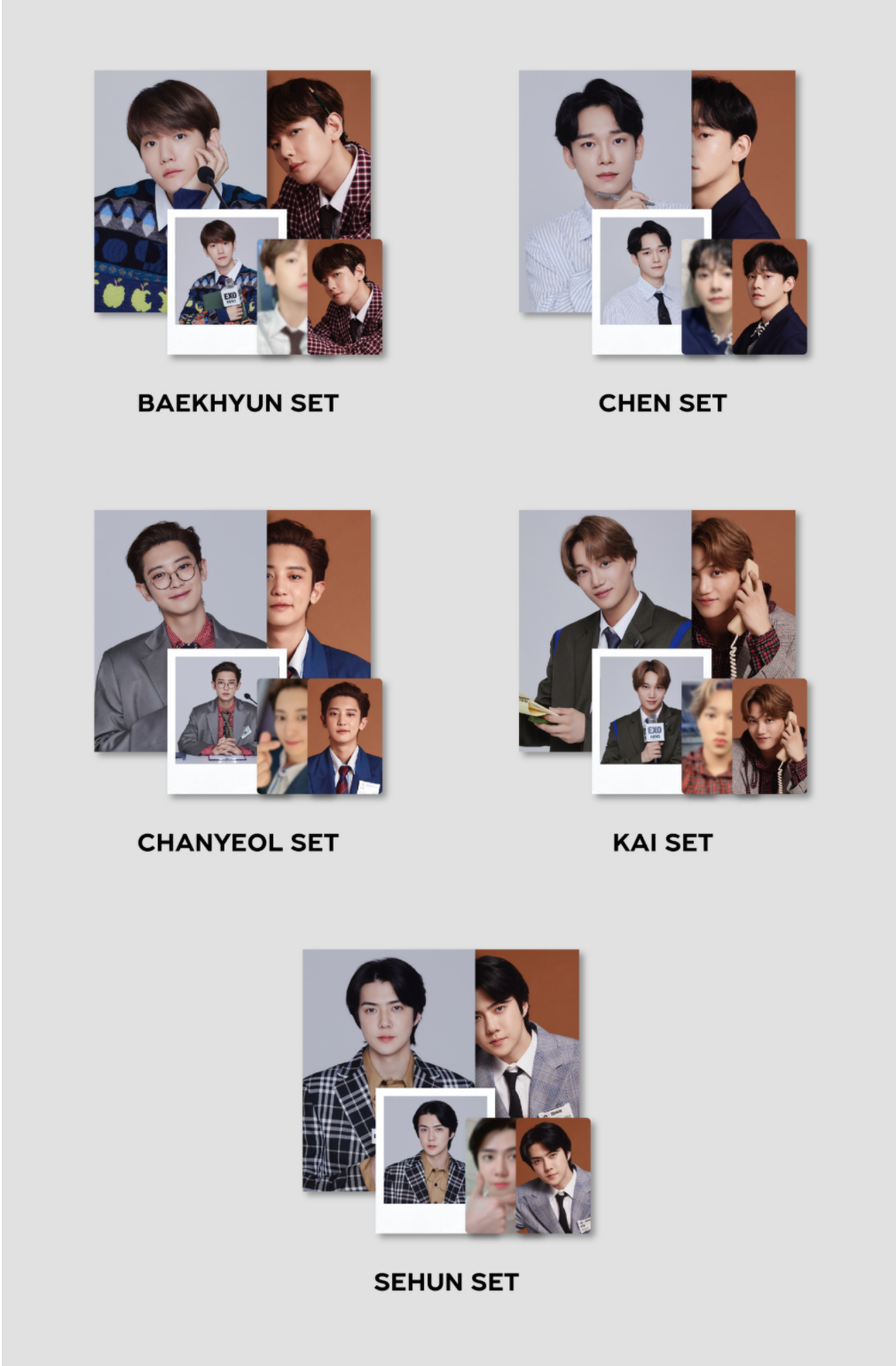 EXO - 2021 SEASON'S GREETINGS PHOTOCARD PACK