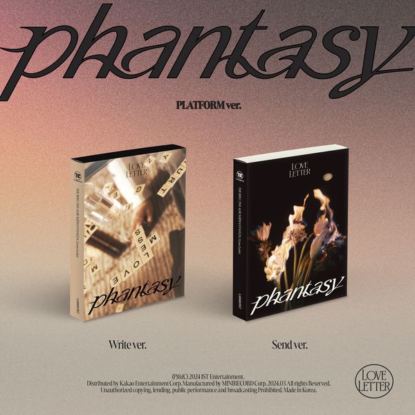 THE BOYZ - PHANTASY PT.3 'LOVE LETTER' (PLATFORM VER.)