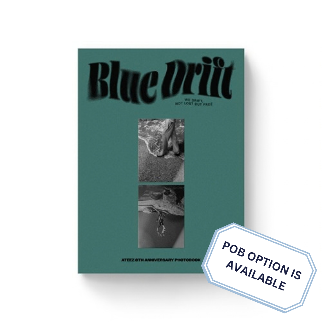 PRE-ORDER - ATEEZ - 8TH ANNIVERSARY PHOTOBOOK BLUE DRIFT