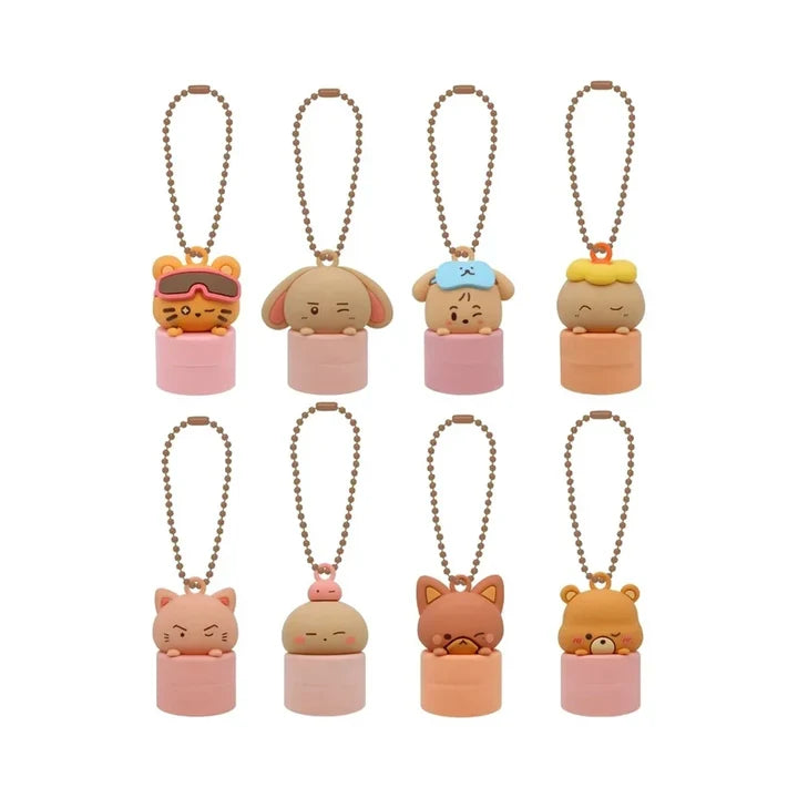 PRE-ORDER - ATEEZ - 8TH ANNIVERSARY EXHIBITION: BLUE DRIFT OFFICIAL MD LIP CAP KEYRING (RANDOM)