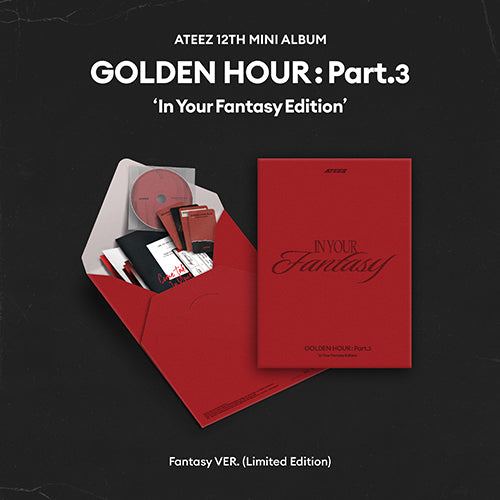 ATEEZ - GOLDEN HOUR: PART 3 IN YOUR FANTASY EDITION (LIMITED VER.)