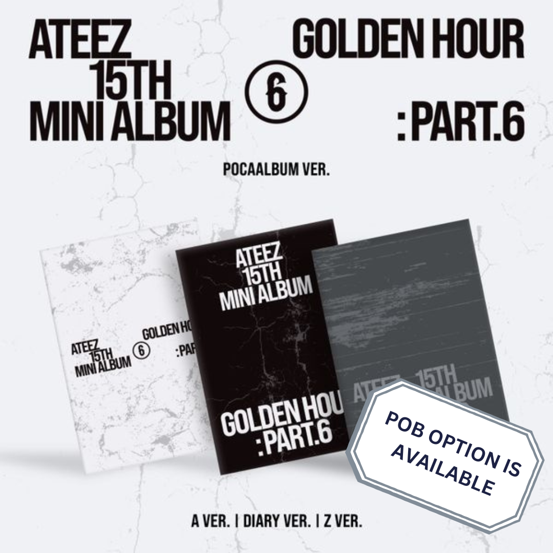 PRE-ORDER - ATEEZ - GOLDEN HOUR PART.6 (POCA VER.)