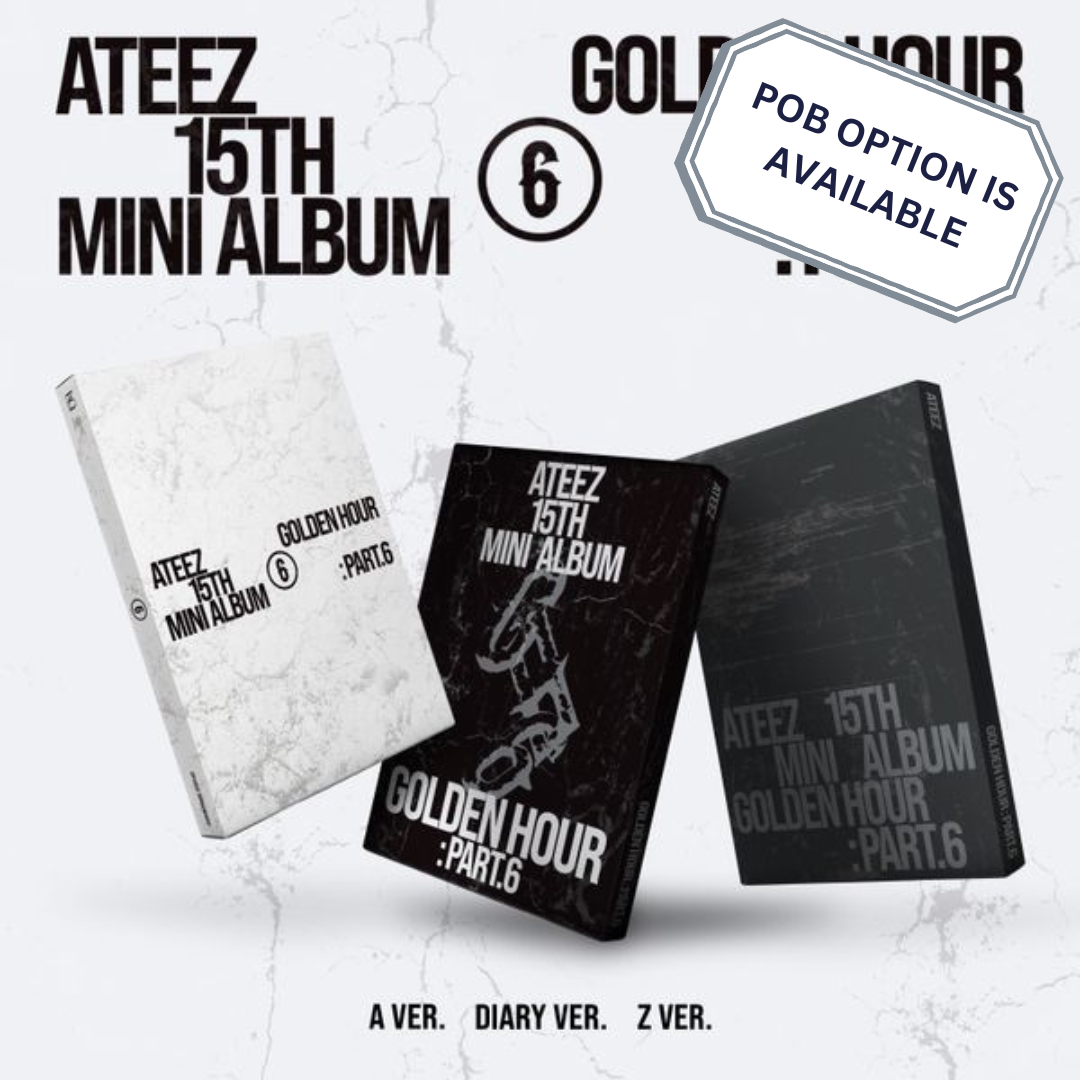 PRE-ORDER - ATEEZ - GOLDEN HOUR PART.6