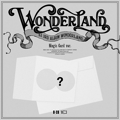 B.I - WONDERLAND (MAGIC CARD VER.)