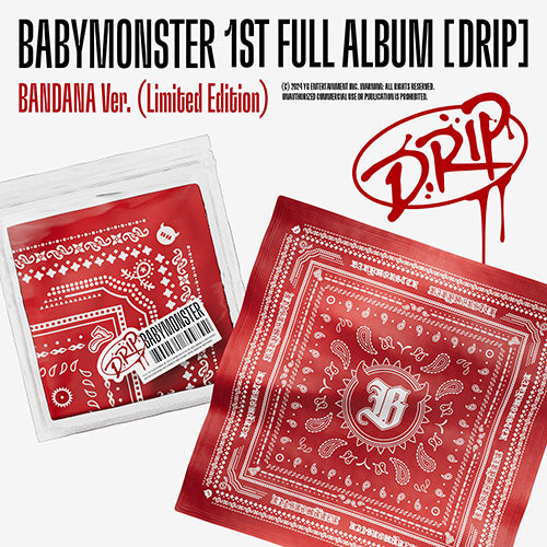 BABYMONSTER - DRIP (BANDANA VER.)