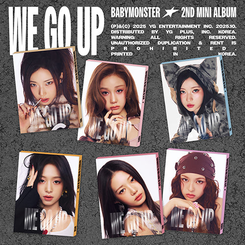 PRE-ORDER - BABYMONSTER - WE GO UP (PATTERN VER.)