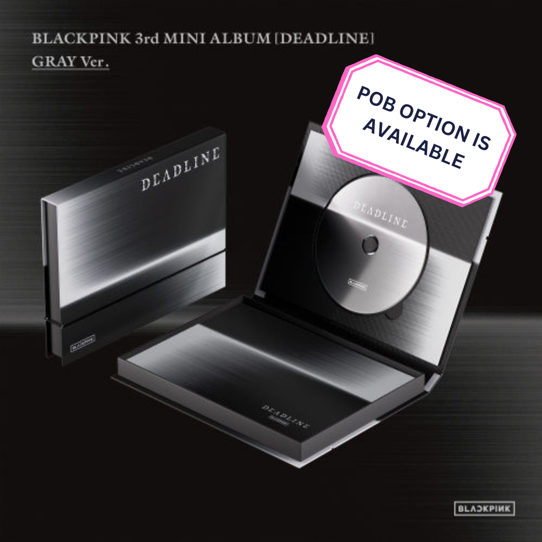 PRE-ORDER - BLACKPINK - DEADLINE (GRAY VER.)