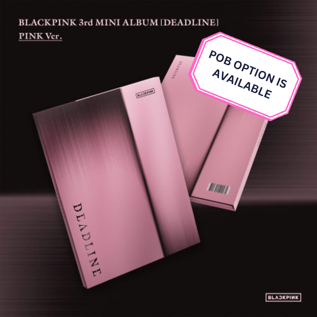PRE-ORDER - BLACKPINK - DEADLINE (PINK VER.)