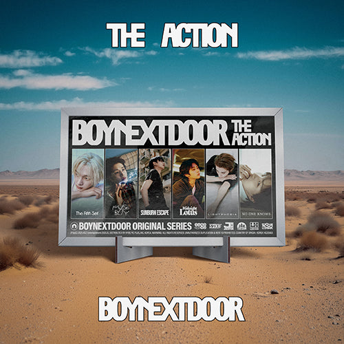 BOYNEXTDOOR - THE ACTION (FRAME VER. - RANDOM VER.)
