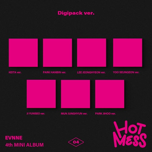 PRE-ORDER - EVNNE - HOT MESS (DIGIPACK VER.)