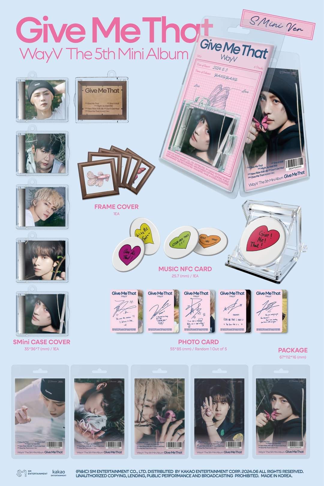 WAYV - GIVE ME THAT (SMINI VER.)