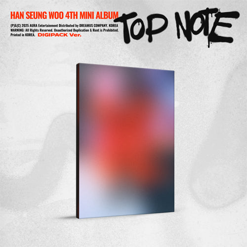 PRE-ORDER - HAN SEUNGWOO - TOP NOTE (DIGIPACK VER.)