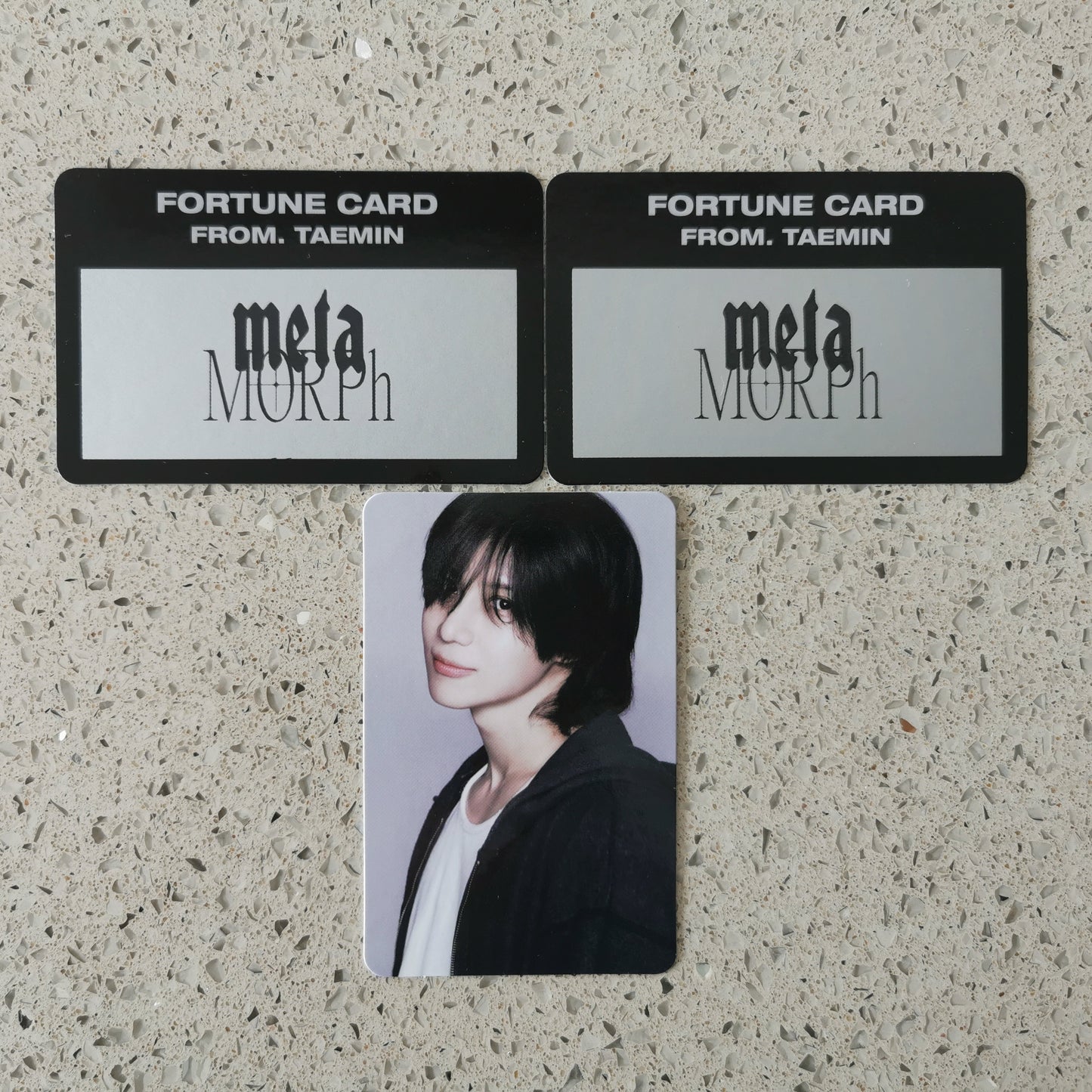 TAEMIN - METAMORPH CONCERT - FORTUNE SCRATCH SET (VER D.)