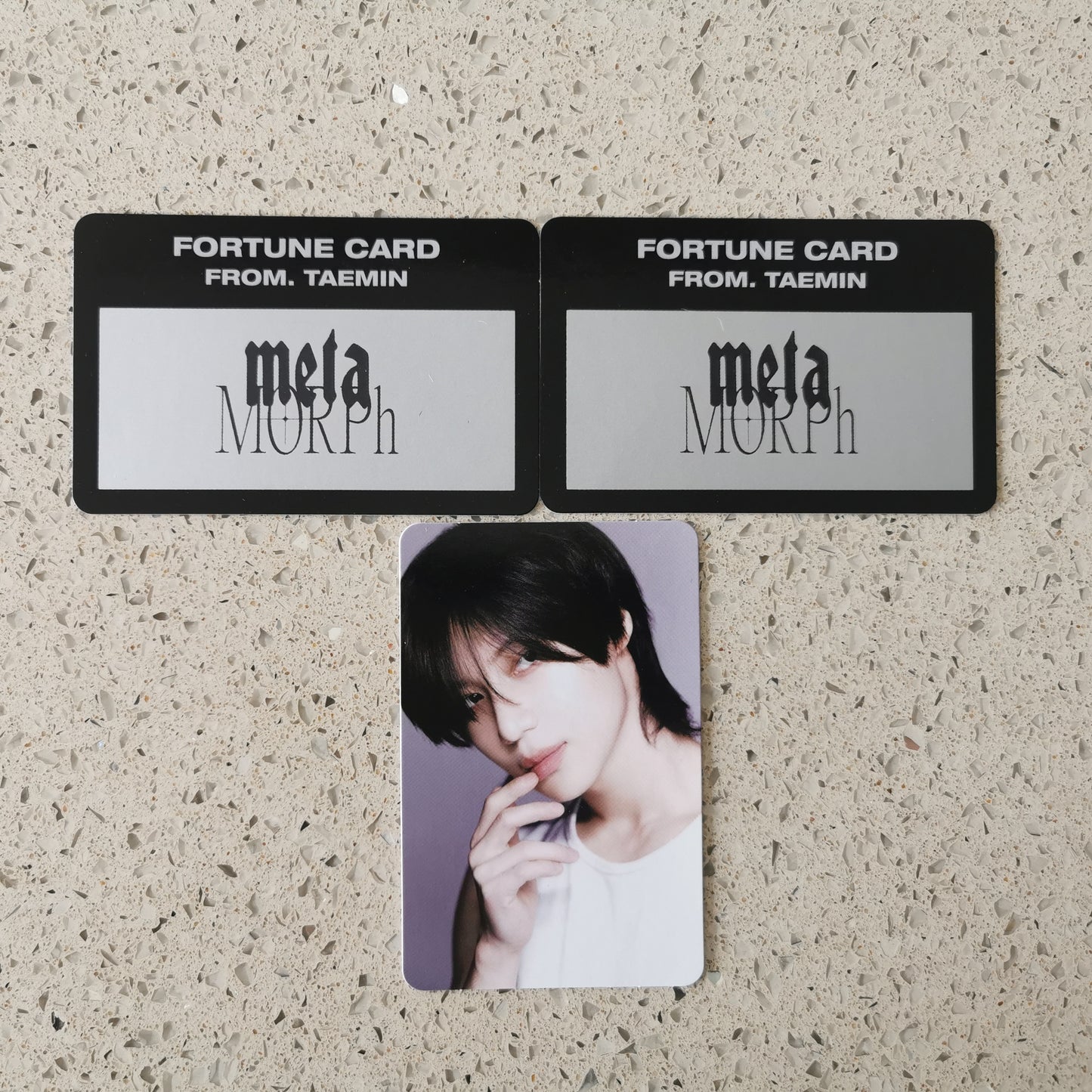 TAEMIN - METAMORPH CONCERT - FORTUNE SCRATCH SET (VER C.)