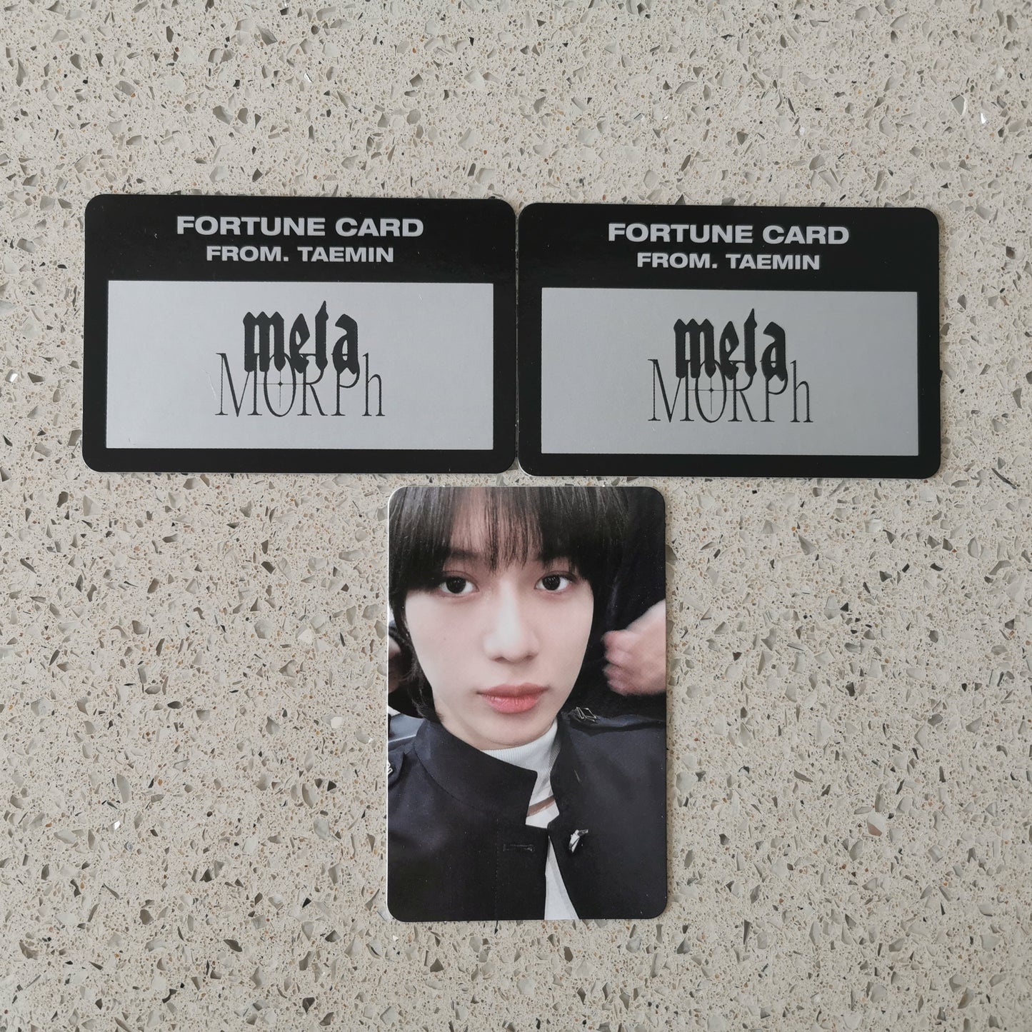 TAEMIN - METAMORPH CONCERT - FORTUNE SCRATCH SET (VER A.)