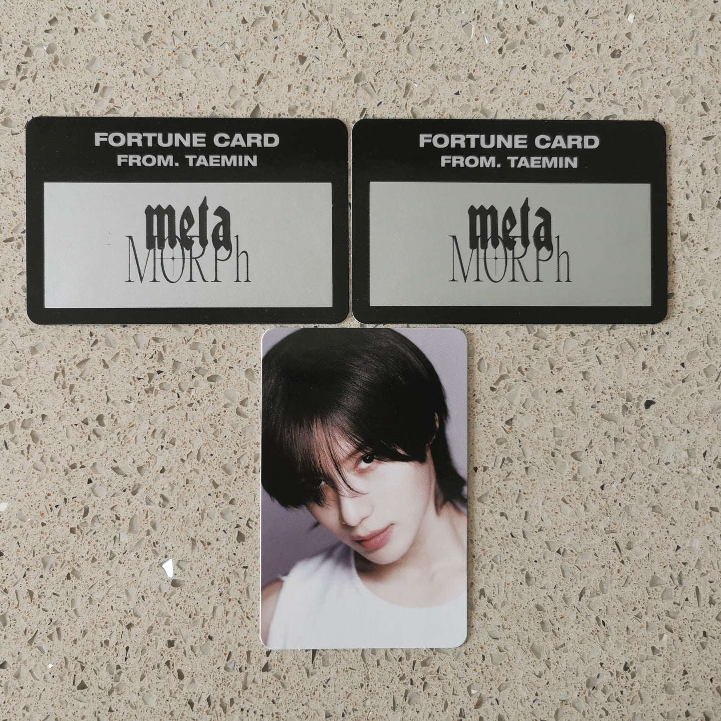 TAEMIN - METAMORPH CONCERT - FORTUNE SCRATCH SET (VER B.)