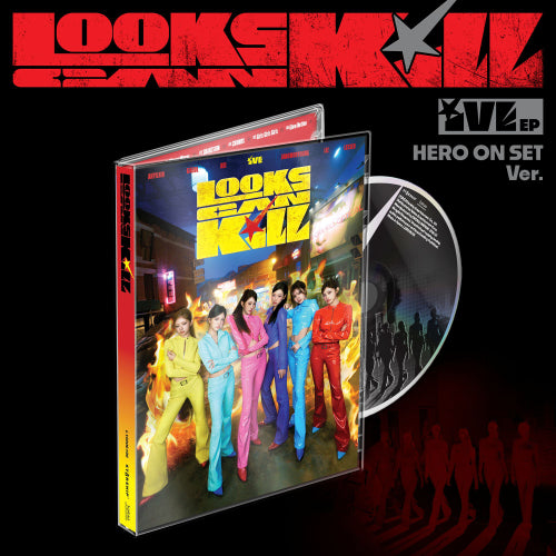 PRE-ORDER - IVE - LOOKS CAN KILL (HERO ON SET VER.)