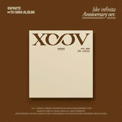 PRE-ORDER - INFINITE - LIKE INFINITE (ANNIVERSARY VER. RANDOM VER)