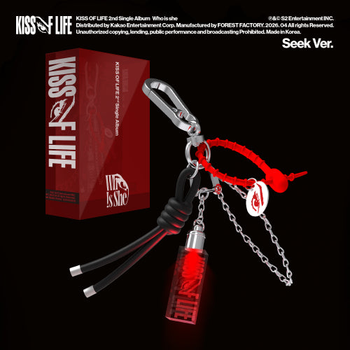 PRE-ORDER - KISS OF LIFE - WHO IS SHE (SEEK VER.)