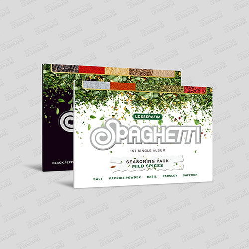 LE SSERAFIM - SPAGHETTI (WEVERSE VER.)