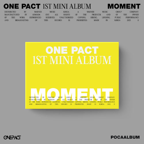 ONE PACT - MOMENT (POCA VER.)