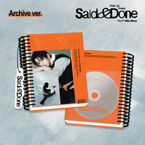 PRE-ORDER - PARK JINYOUNG - SAID & DONE (ARCHIVE VER.)