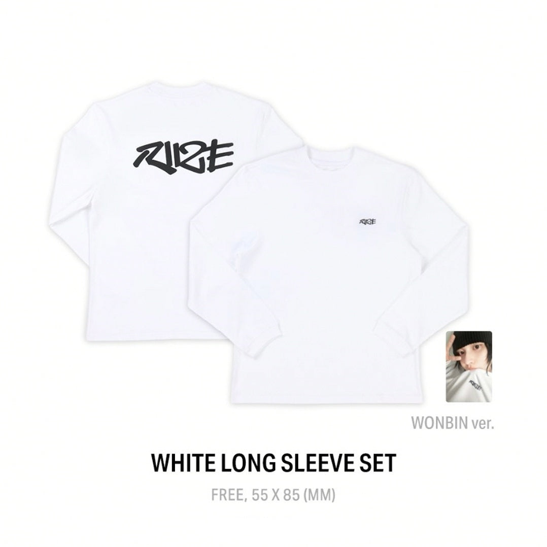RIIZE - VALENTINE'S DAYZE MERCH - WHITE LONG SLEEVE SET