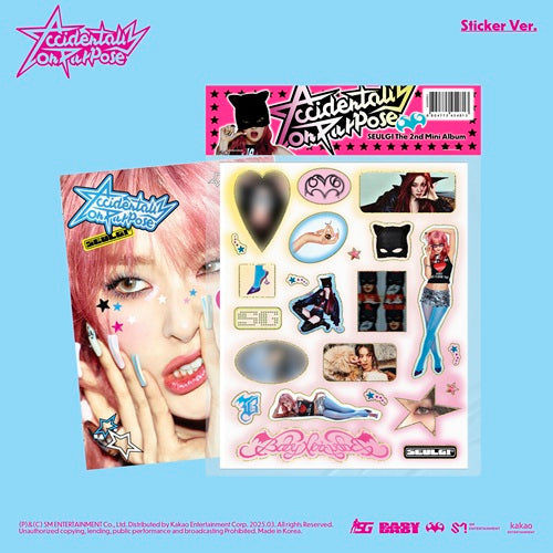 SEULGI - ACCIDENTALLY ON PURPOSE (STICKER VER.)