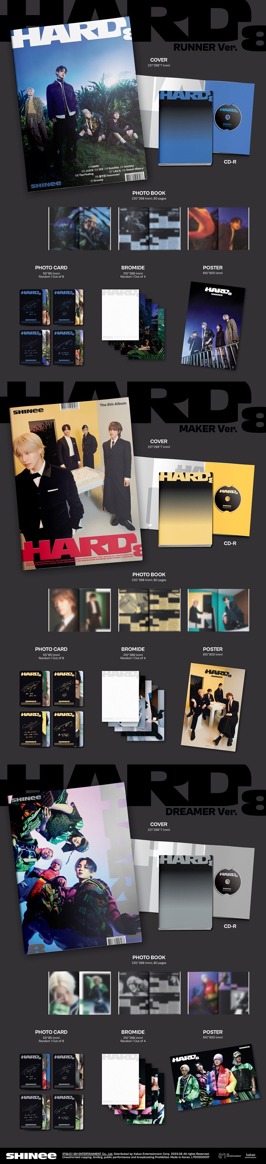 SHINEE - HARD (PHOTOBOOK VER.)