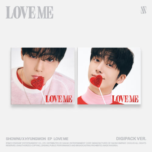 SHOWNU X HYUNGWON - LOVE ME (DIGIPACK VER.)