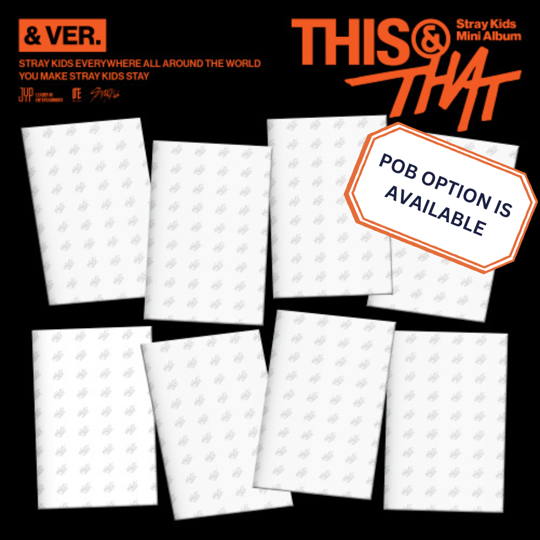 PRE-ORDER - STRAY KIDS - THIS & THAT (& VER.)
