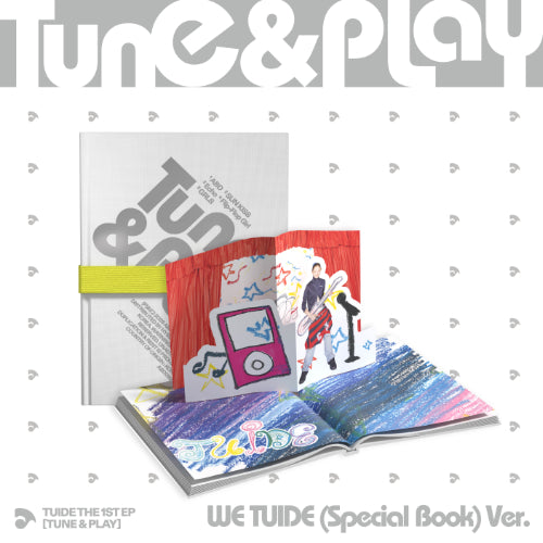 PRE-ORDER - TUIDE - TUNE & PLAY (WE TUIDE SPECIAL BOOK VER.)