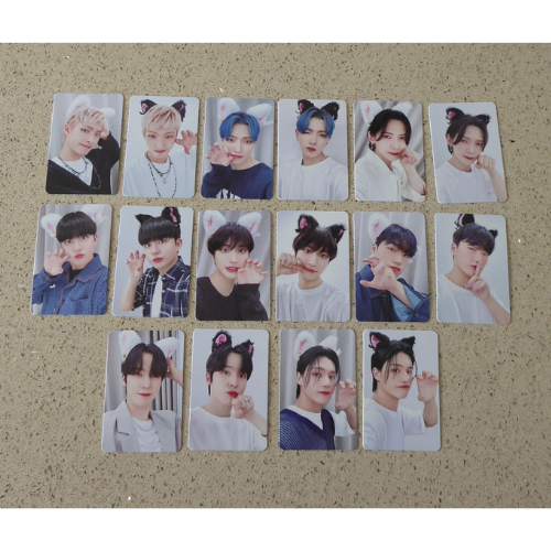 ATEEZ - THE WORLD EP:2 OUTLAW MAKESTAR PHOTOCARDS (CAT EAR VER ATEEZ - THE WORLD EP:2 OUTLAW MAKESTAR PHOTOCARDS (CAT EAR VER
