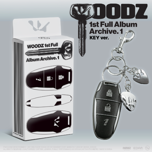 PRE-ORDER - WOODZ - ARCHIVE. 1 (KEY VER.)