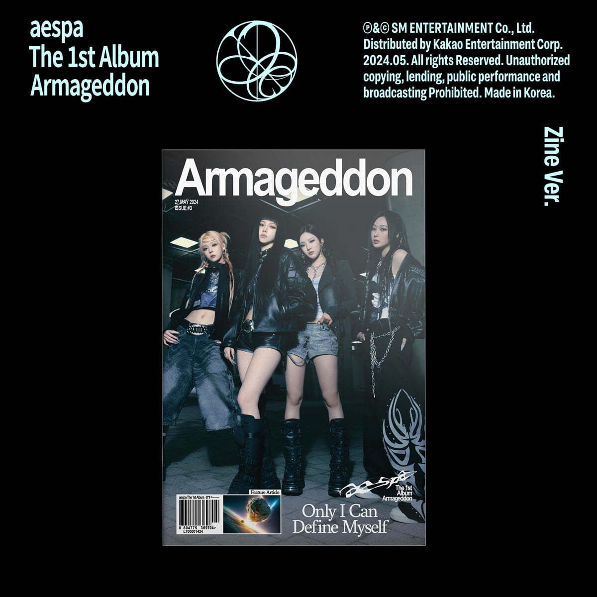 W*B様 aespa armageddon smtown & store AESPA - ARMAGEDDON (ZINE VER.) – Yes Idol - Kpop & Cpop Album
