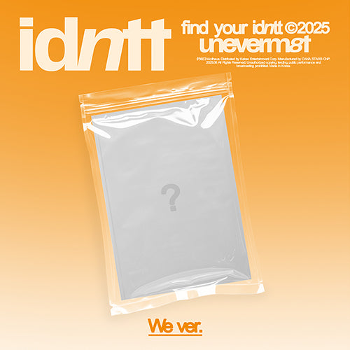 PRE-ORDER - IDNTT - UNEVERMET (WE VER.)