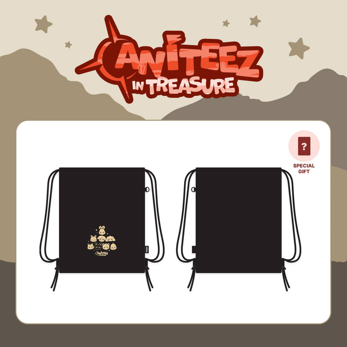 ATEEZ - ANITEEZ IN TREASURE OFFICIAL MD STRING BAG