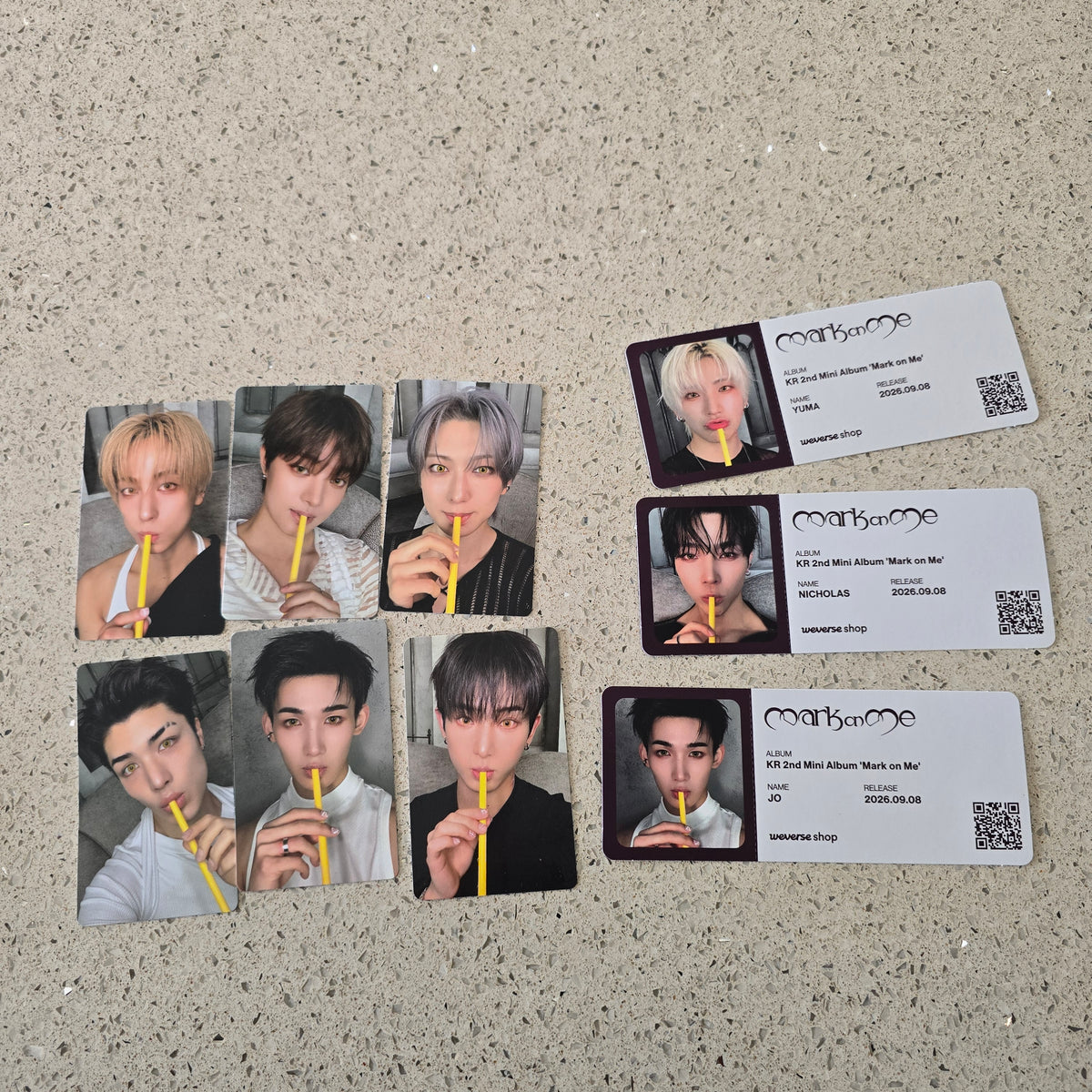 &TEAM - MARK ON ME (WEVERSE PHOTOBOOK POB)