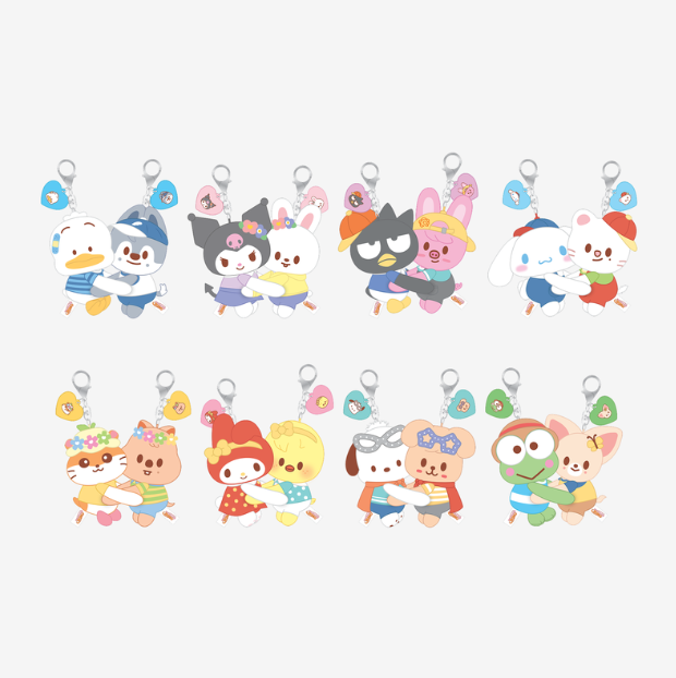 PRE-ORDER - STRAY KIDS SKZOO X SANRIO - HUG PLUSH KEYRING