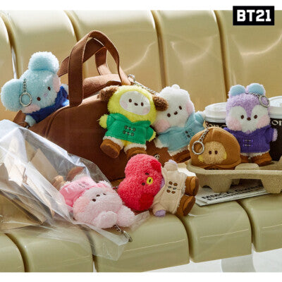 BT21 - BOOTS EDITION MINI DOLL KEYRING
