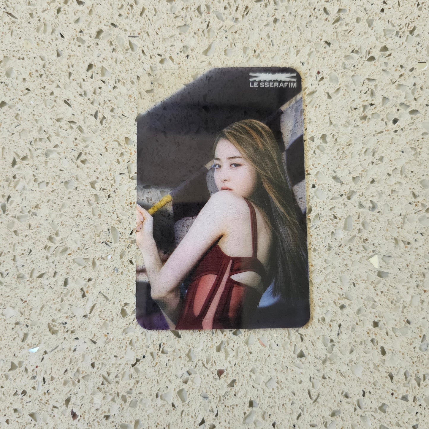 LE SSERAFIM - FEARLESS MUSIC KOREA POB TRANSPARENT PHOTOCARDS