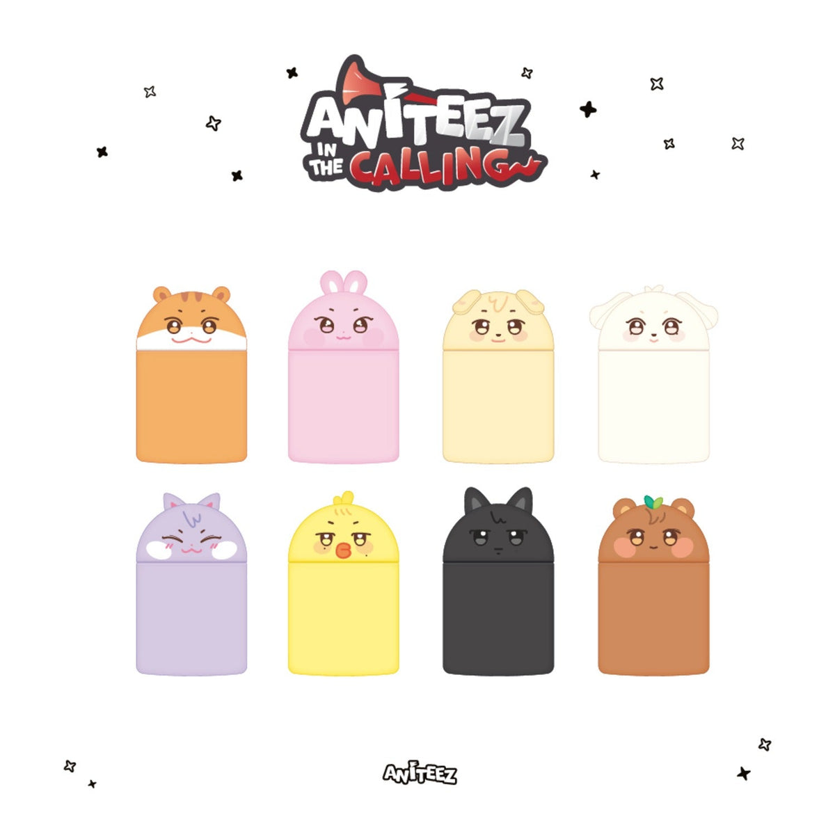ATEEZ - ANITEEZ IN THE CALLING POP UP OFFICIAL MD MINI DESK TRASH BIN
