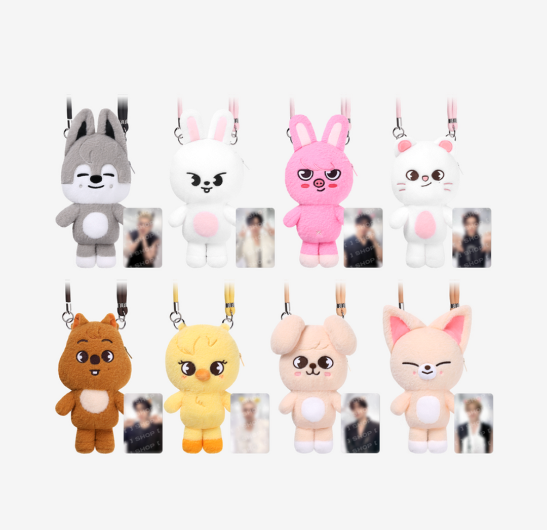 STRAY KIDS - RUN IT MD - SKZOO PLUSH CROSS BAG