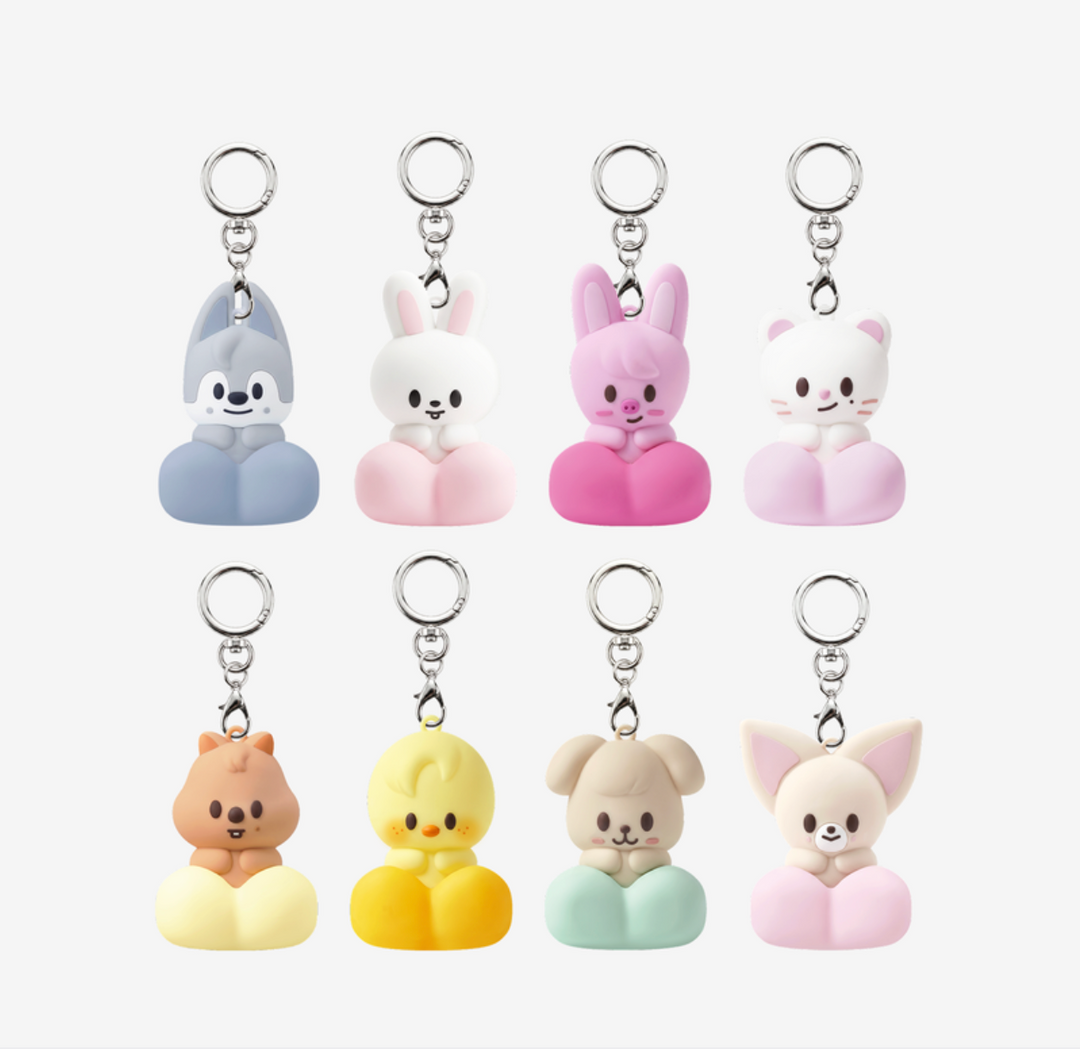 STRAY KIDS - RUN IT MD - SKZOO SECRET CLICKER KEYRING