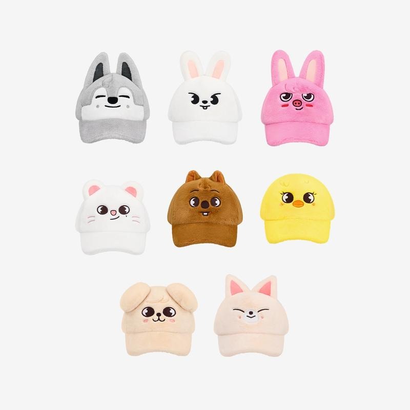 PRE-ORDER - STRAY KIDS - STAY IN OUR LITTLE HOUSE MD (SKZOO PLUSH CAP)